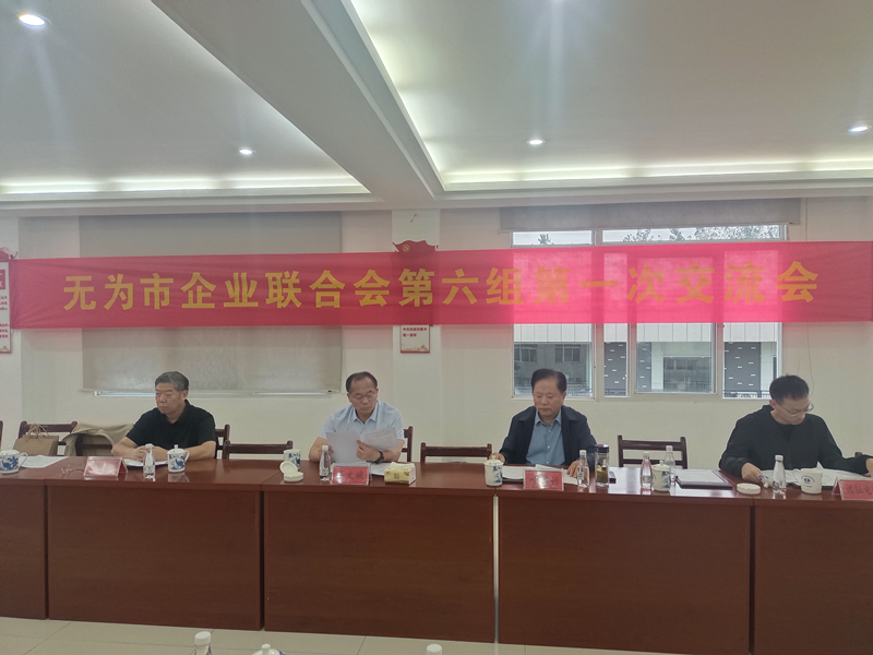 加深了解  增進友誼  共謀發(fā)展 -----無為市企業(yè)聯合會第六組召開首次交流會